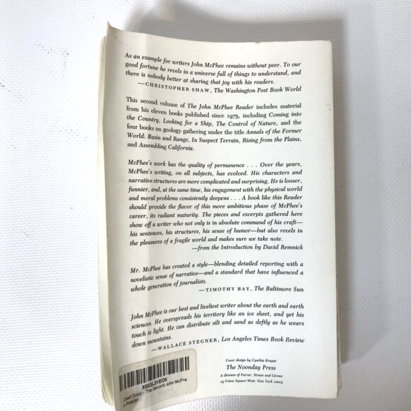 The Second John McPhee Reader, 1997, Paperback - Picture 5 of 6